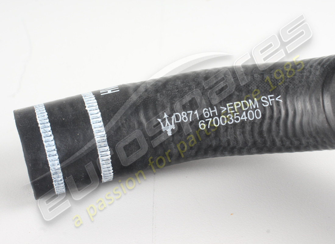NEW MASERATI WATER RETURN SLEEVE FROM HEA. PART NUMBER 670035400 (3) new maserati water return sleeve from hea. part number 670035400 (3)