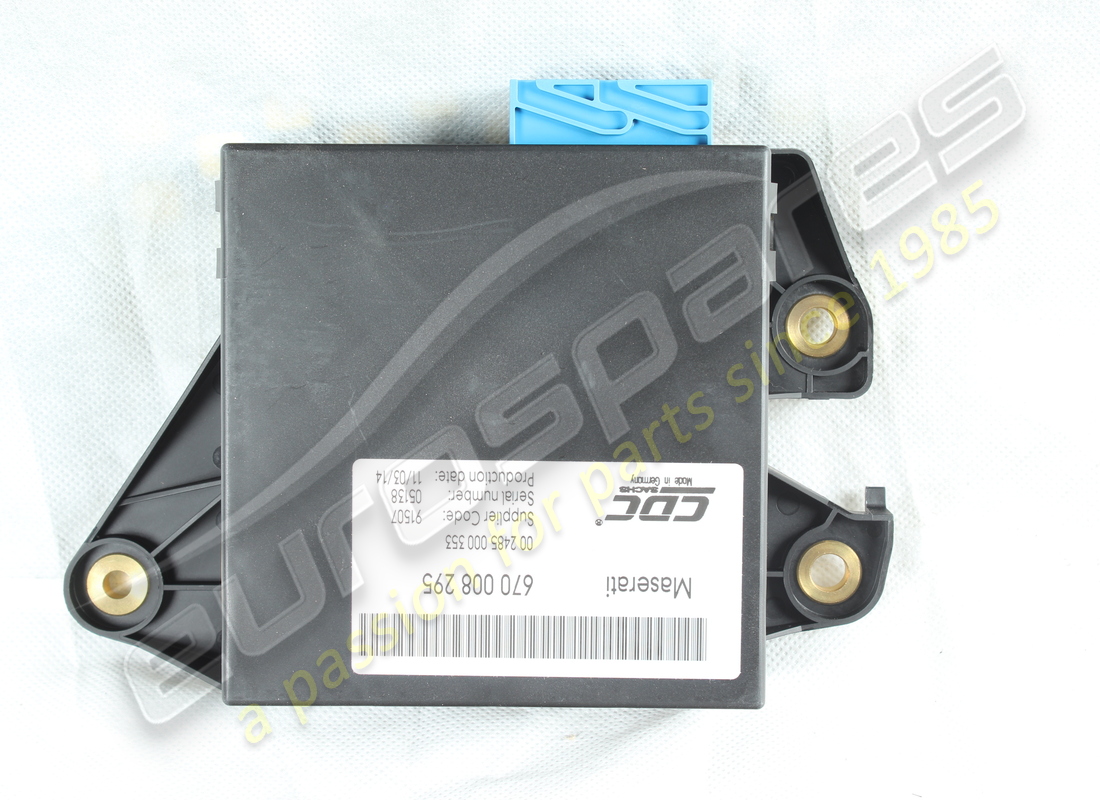 new maserati suspensions control unit. part number 670008295 (1)