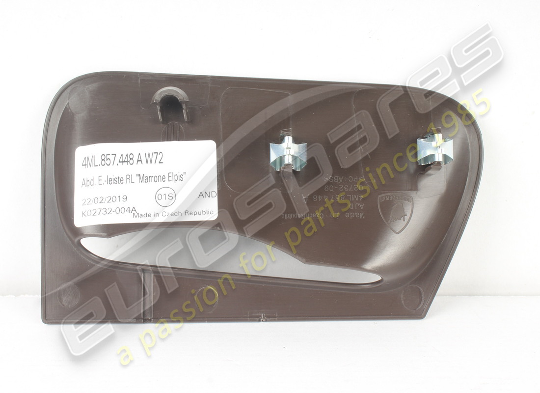 NEW LAMBORGHINI SEAT BELT. PART NUMBER 4ML857448AW72 (2) new lamborghini seat belt. part number 4ml857448aw72 (2)