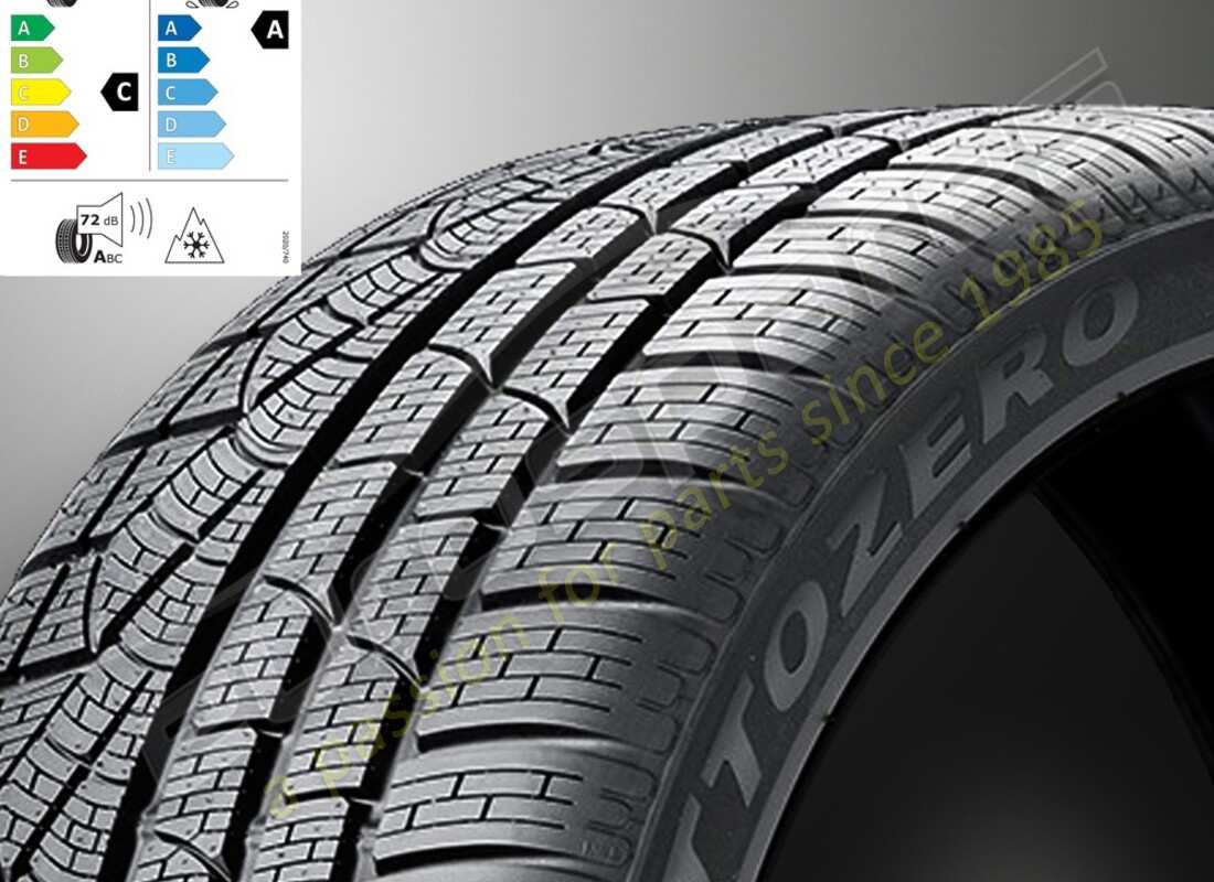 NEW FERRARI PIRELLI REAR WINTER TYRE 270 SOTTOZERO, 305-30 ZR20 (103W). PART NUMBER 889954 (1) new ferrari pirelli rear winter tyre 270 sottozero, 305-30 zr20 (103w). part number 889954 (1)