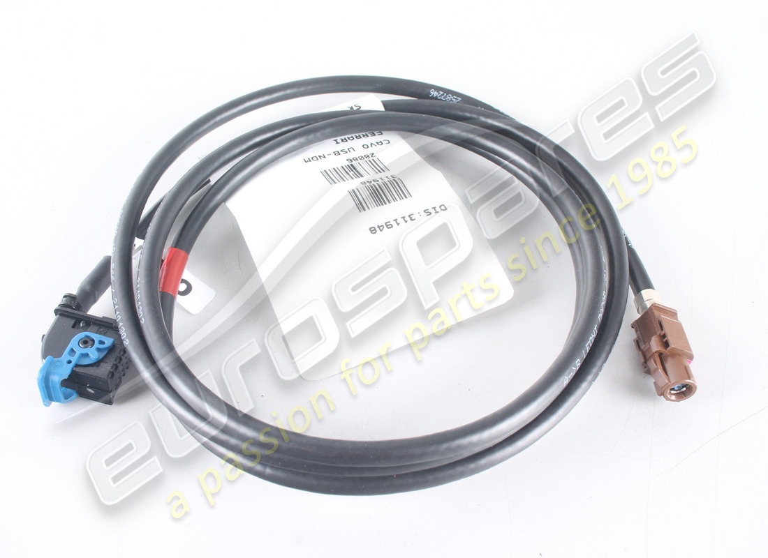 NEW FERRARI USB-NDM SOCKET CABLE. PART NUMBER 311948 (2) new ferrari usb-ndm socket cable. part number 311948 (2)