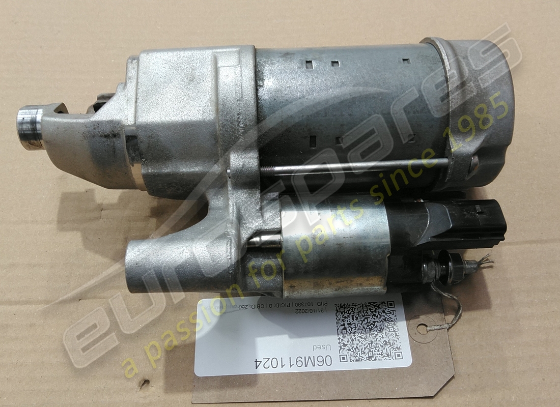 USED LAMBORGHINI STARTER V6 OTTO MLB EVO. PART NUMBER 06M911024 (2) used lamborghini starter v6 otto mlb evo. part number 06m911024 (2)
