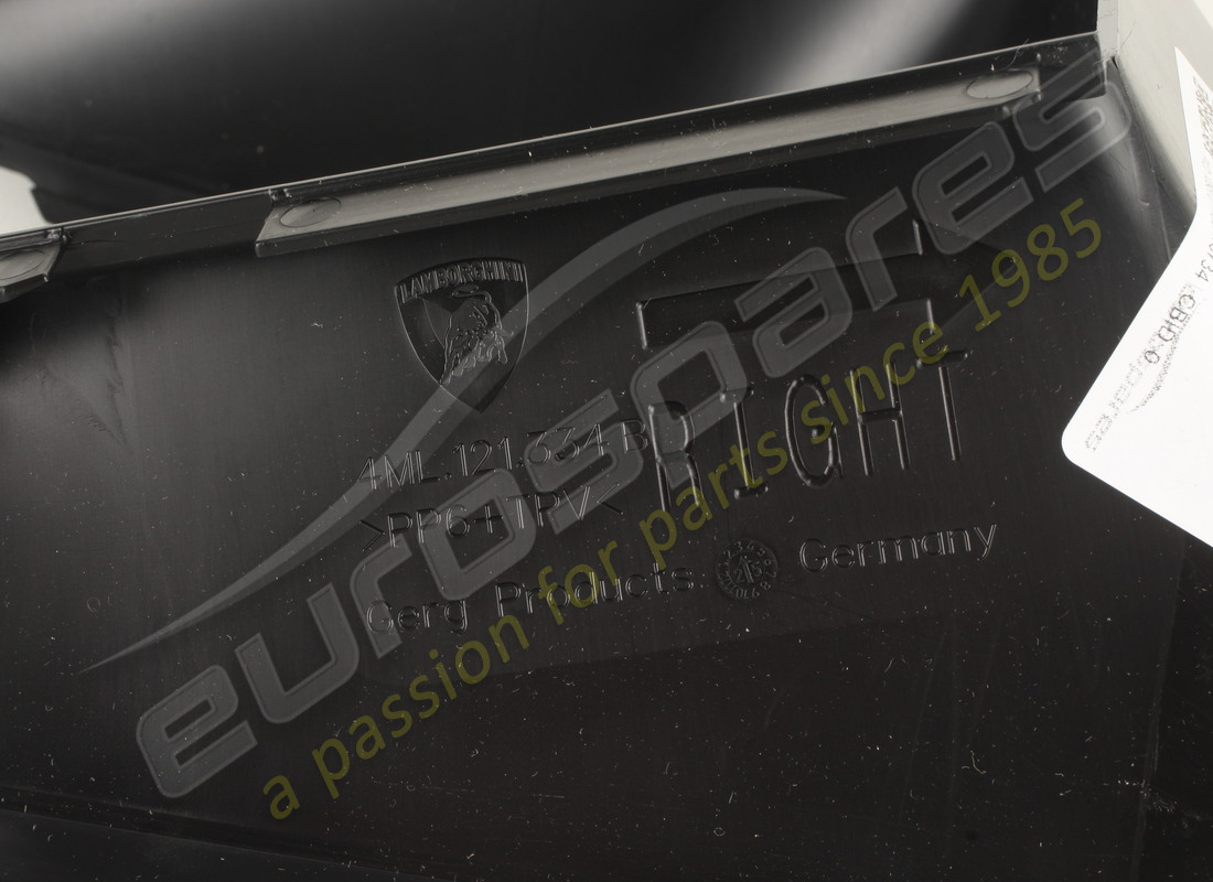 NEW LAMBORGHINI AIR DEFLECTOR. PART NUMBER 4ML121334B (4) new lamborghini air deflector. part number 4ml121334b (4)