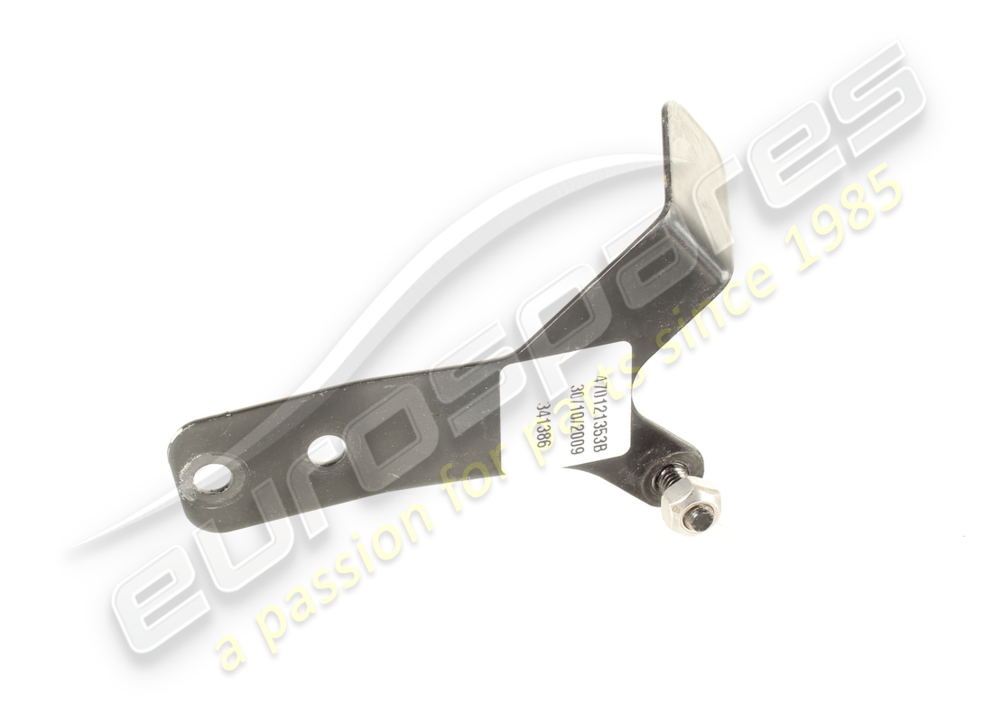 USED LAMBORGHINI ANGLE BRACKET. PART NUMBER 470121353B (2) used lamborghini angle bracket. part number 470121353b (2)