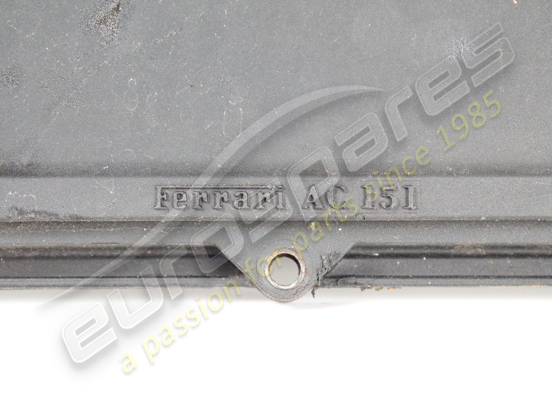 USED FERRARI AIR DUCT COVER. PART NUMBER 265497 (3) used ferrari air duct cover. part number 265497 (3)