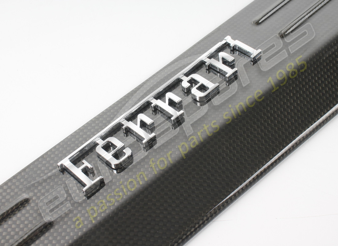 NEW FERRARI RH KICKPLATE. PART NUMBER 85982400 (2) new ferrari rh kickplate. part number 85982400 (2)