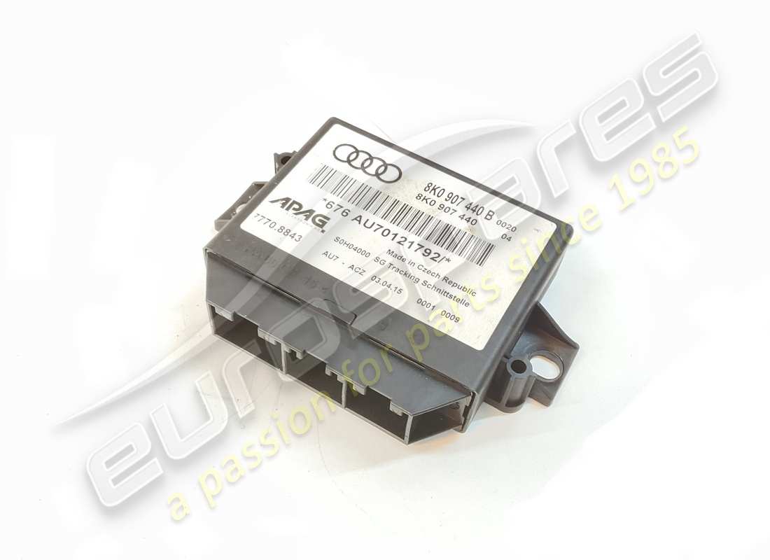 USED LAMBORGHINI CONTROL UNIT. PART NUMBER 8K0907440B (1) used lamborghini control unit. part number 8k0907440b (1)