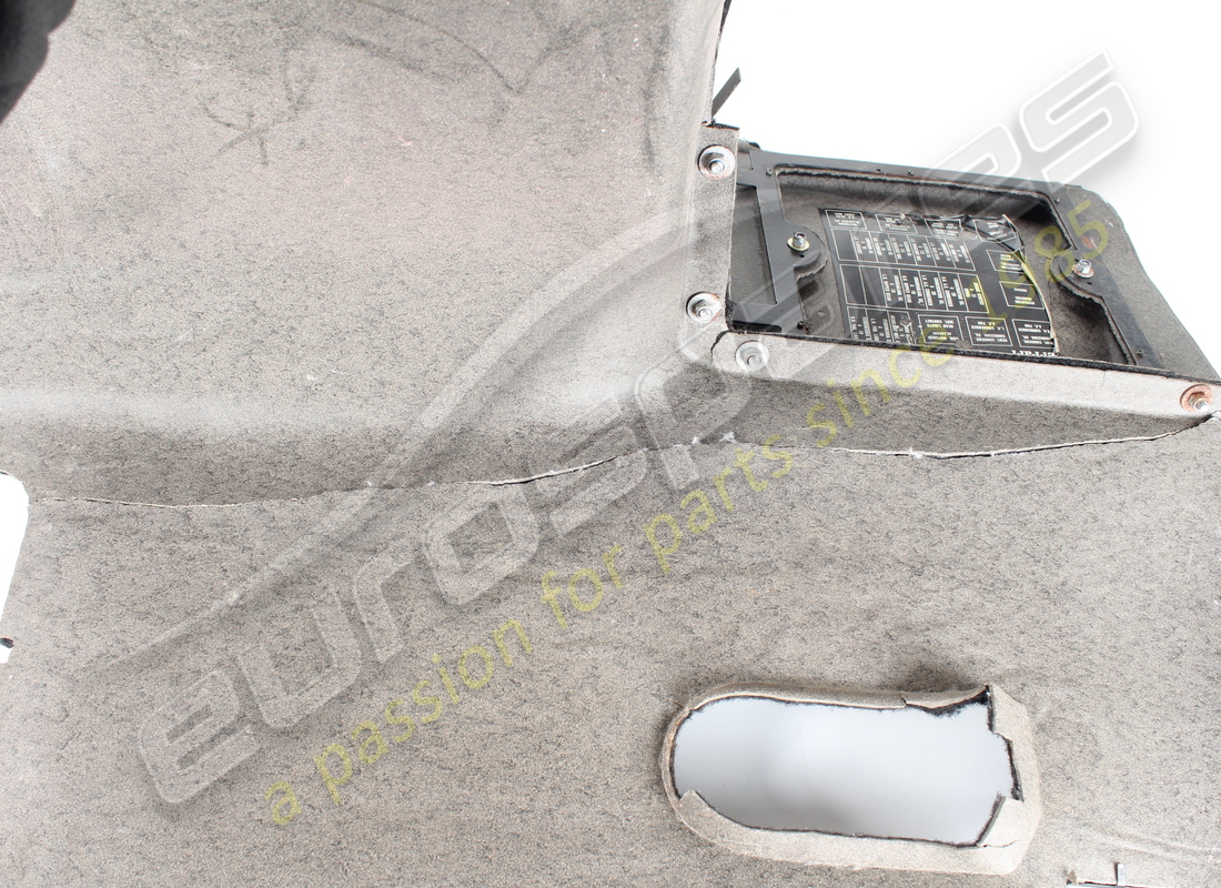 USED FERRARI TRUNK CARPET SET LHD PART NUMBER 62886700 (3) used ferrari trunk carpet set lhd part number 62886700 (3)