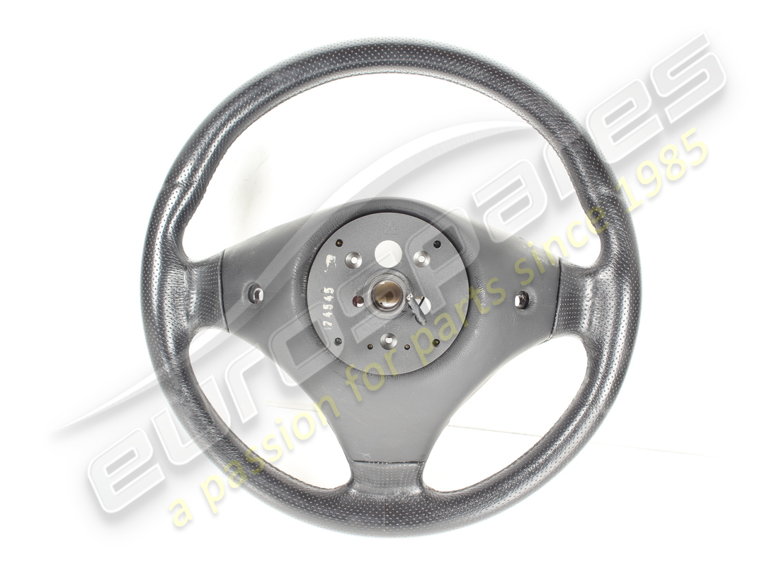 USED FERRARI STEERING WHEEL BLACK 8500. PART NUMBER 66120700 (4) used ferrari steering wheel black 8500. part number 66120700 (4)