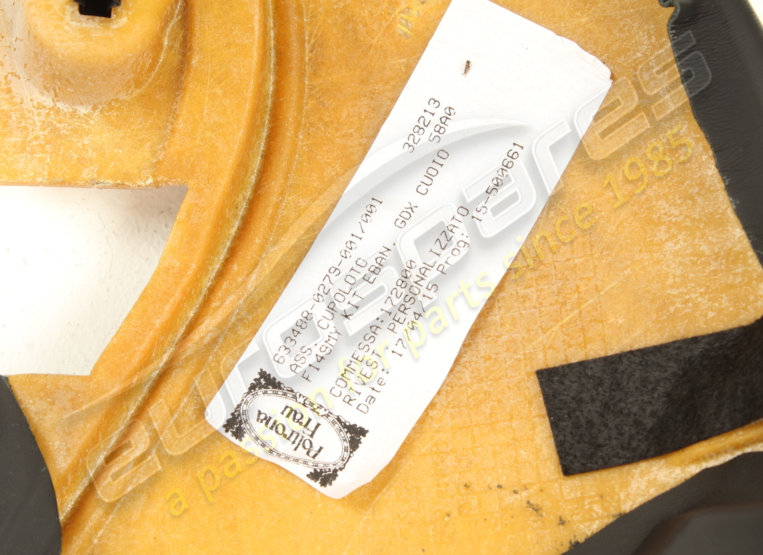 USED FERRARI FINIZIONE SUPERIORE STRUMENT. PART NUMBER 85332012 (5) used ferrari finizione superiore strument. part number 85332012 (5)