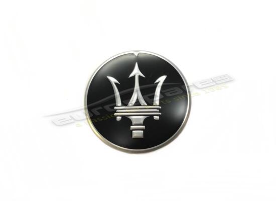 new maserati wheel badge black matt part number 670149987