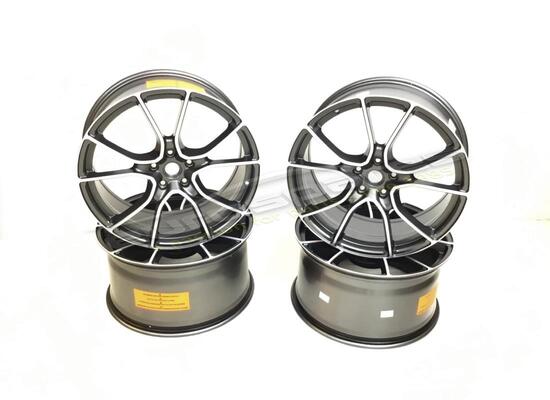 new ferrari wheel set (forged multi spoke diamond polished) 20 inch part number 70003879