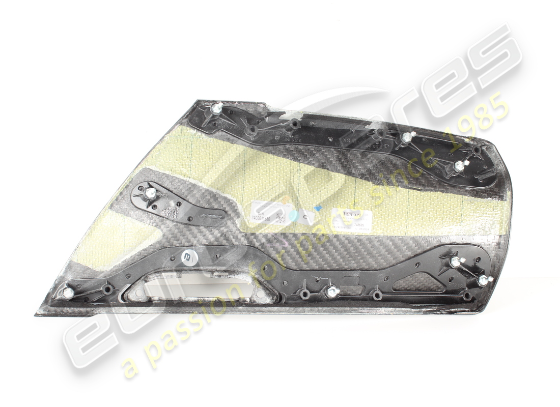 USED FERRARI LH SIDE PANEL CARD. PART NUMBER 748695 (3) used ferrari lh side panel card. part number 748695 (3)