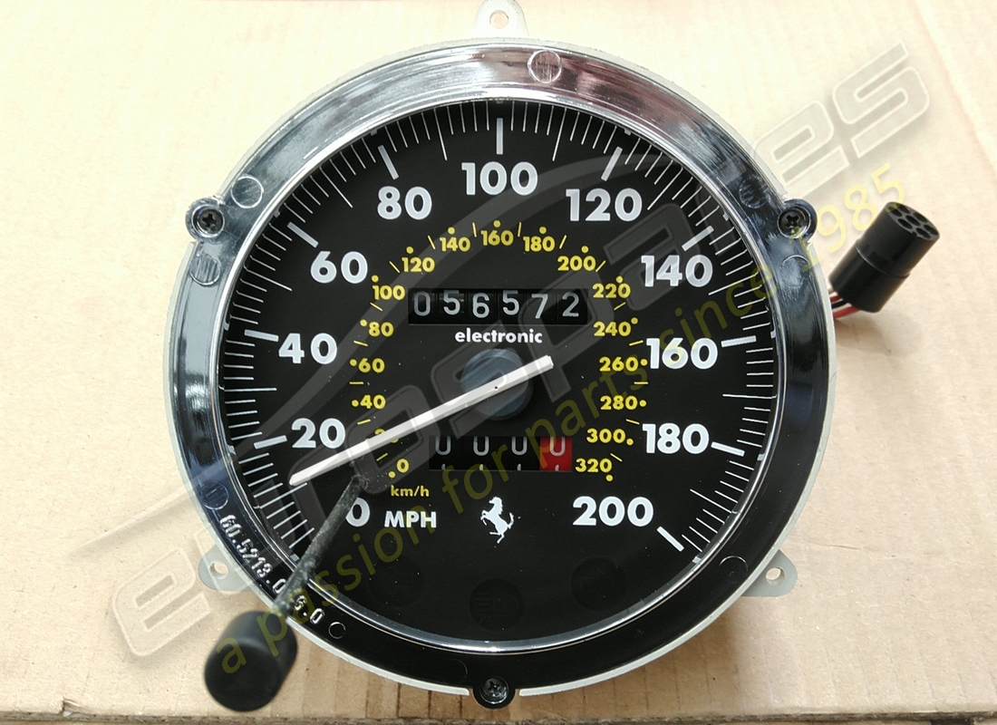USED FERRARI ELECTRONIC SPEEDOMETER. PART NUMBER 171242 (1) used ferrari electronic speedometer. part number 171242 (1)