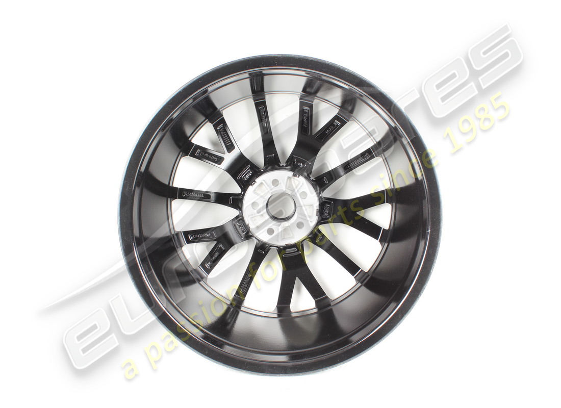 NEW MASERATI REAR WHEEL IMOLA 21' GLOSS BLACK DIAMOND. PART NUMBER 980189016 (3) new maserati rear wheel imola 21' gloss black diamond. part number 980189016 (3)