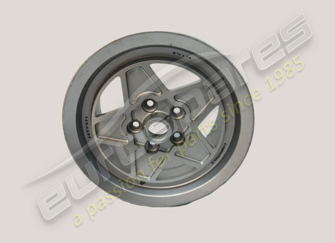 USED EUROSPARES ORIGINAL WHEEL CAMPAGNOLO 6.5X14''. PART NUMBER 108751 (1) used eurospares original wheel campagnolo 6.5x14''. part number 108751 (1)
