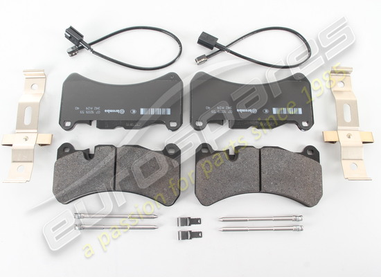 new maserati front brake pads kit part number 673012044