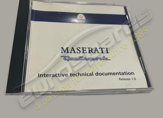 new maserati cd workshop qtp. m139 (req.win95/98 or xp) part number 920001002