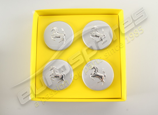 new ferrari wheel centre cap kit (silver) part number 70001467