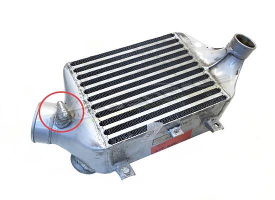 used ferrari heat exchanger rh part number 134540