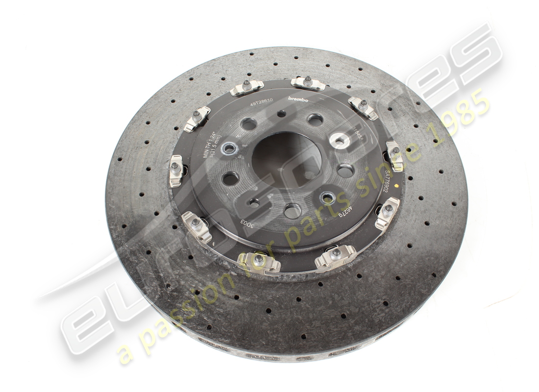 USED Ferrari REAR BRAKE DISC . PART NUMBER 315458 (1)