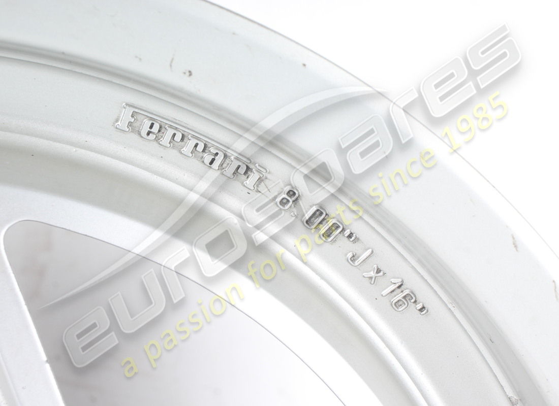 USED FERRARI REAR ROAD WHEEL 8JX16. PART NUMBER 130905 (2) used ferrari rear road wheel 8jx16. part number 130905 (2)