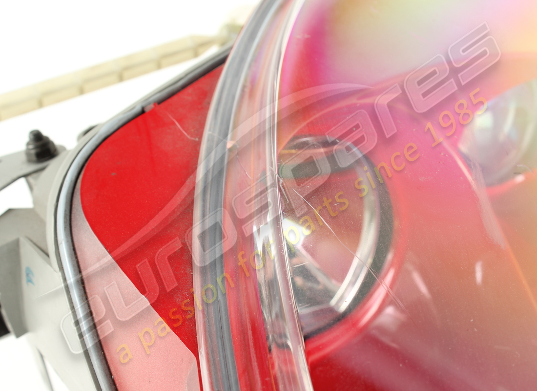 USED FERRARI LH FRONT HEADLAMP ROSSO CORSA RED (LHD - NON XENON). PART NUMBER 72000469 (3) used ferrari lh front headlamp rosso corsa red (lhd - non xenon). part number 72000469 (3)
