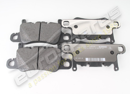 new porsche 1 set of brake pads for disc part number 99135294601