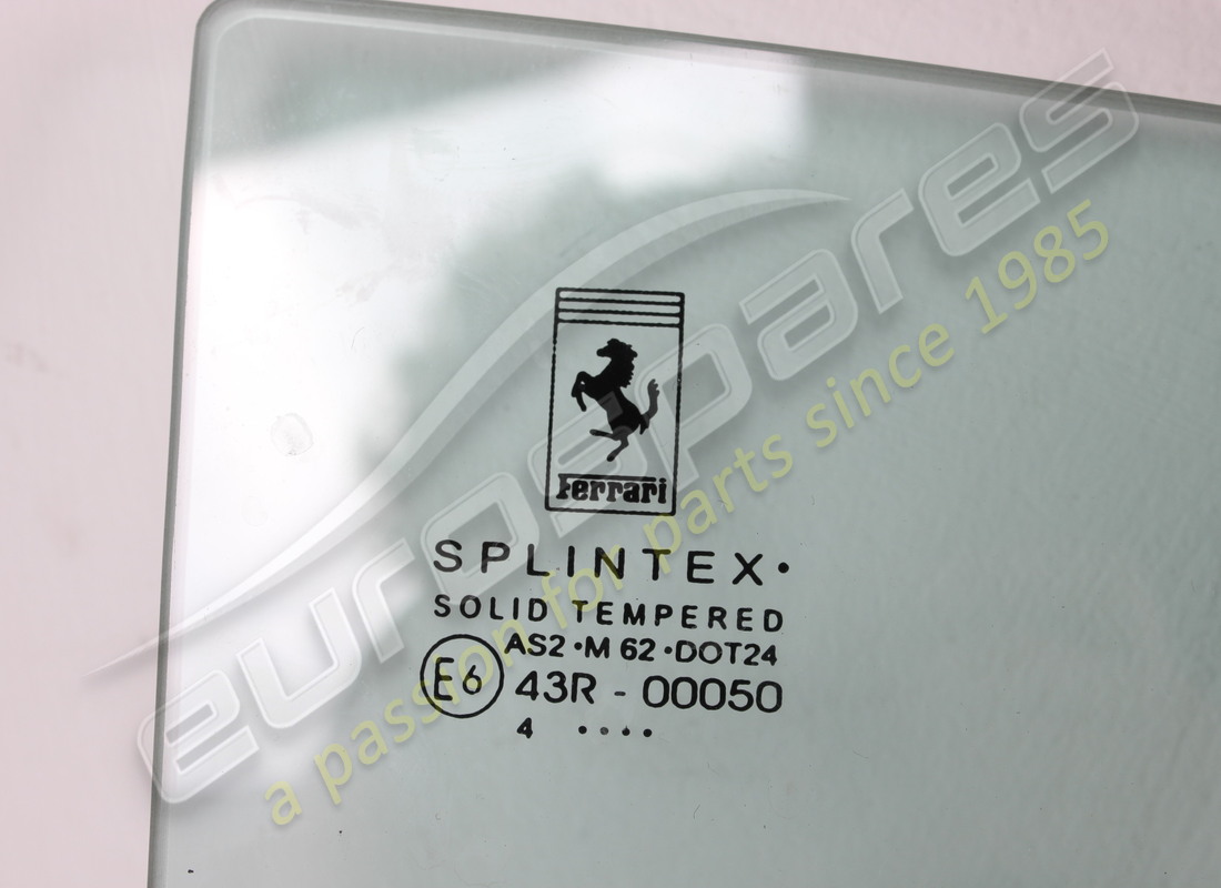 USED FERRARI RH SIDE GLASS. PART NUMBER 66856000 (1) used ferrari rh side glass. part number 66856000 (1)