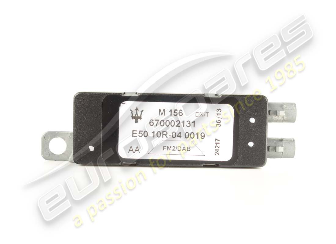 USED Maserati FM2/DAB AMPLIFIER . PART NUMBER 670002131 (1)