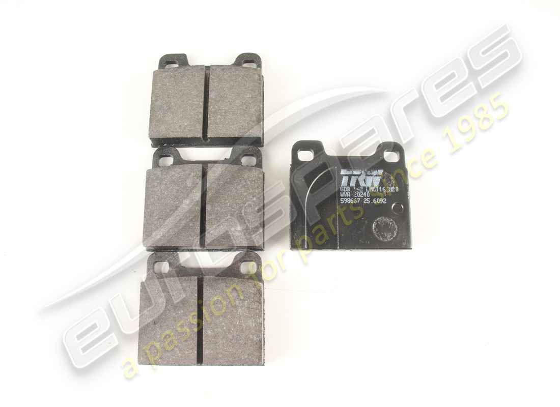 NEW Eurospares REAR BRAKE PAD SET . PART NUMBER 108134 (1)