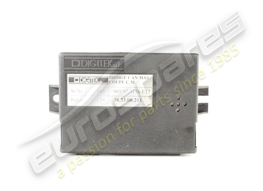 USED MASERATI CAN INTERFACE FOR INSTRUMENT. PART NUMBER 383300211 (1) used maserati can interface for instrument. part number 383300211 (1)