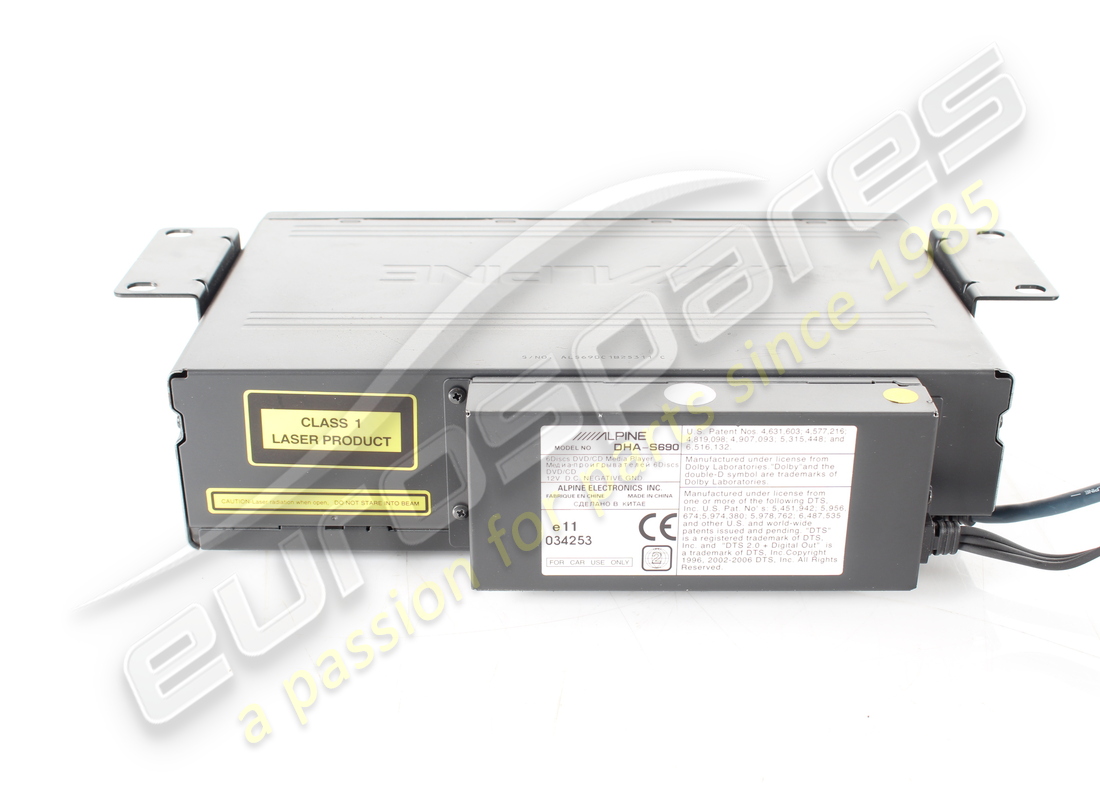 USED FERRARI DVD READER -VERSION WITH DVD. PART NUMBER 259474 (4) used ferrari dvd reader -version with dvd. part number 259474 (4)