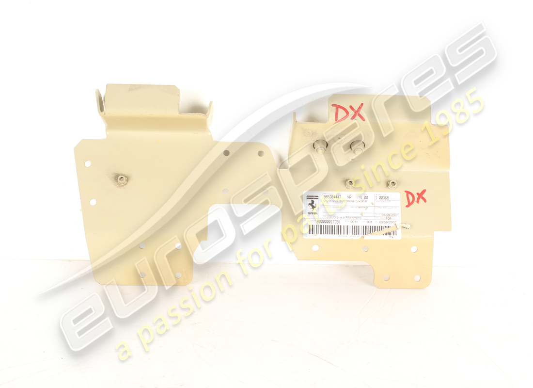 NEW FERRARI RH REINFORCEMENT. PART NUMBER 985204447 (2) new ferrari rh reinforcement. part number 985204447 (2)