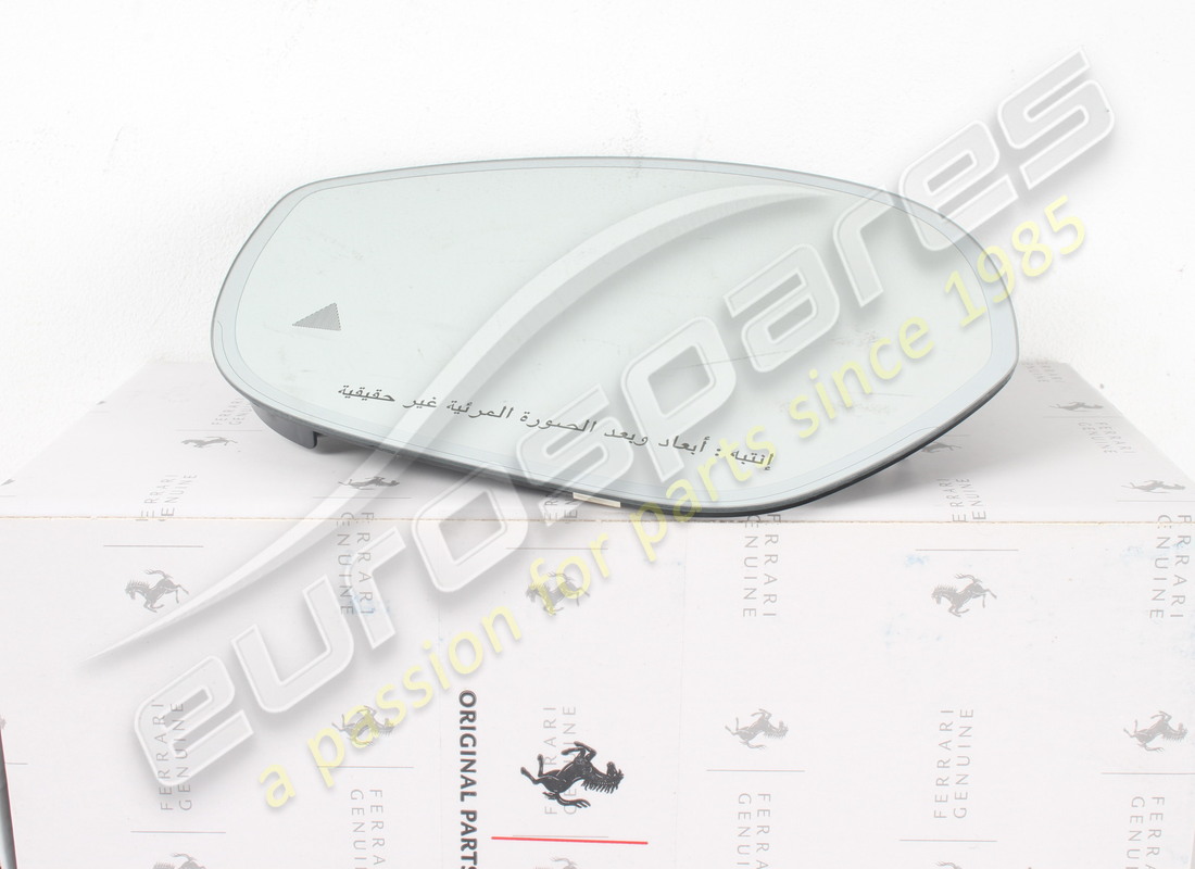 NEW FERRARI LH ELECTROCHROMIC CURVED GLASS. PART NUMBER 749442 (3) new ferrari lh electrochromic curved glass. part number 749442 (3)