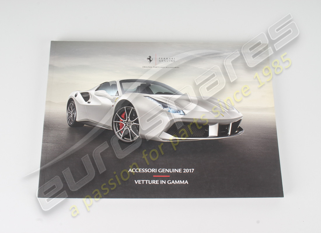 new ferrari brochure fg 2017 in range ca. part number 70004848 (1)
