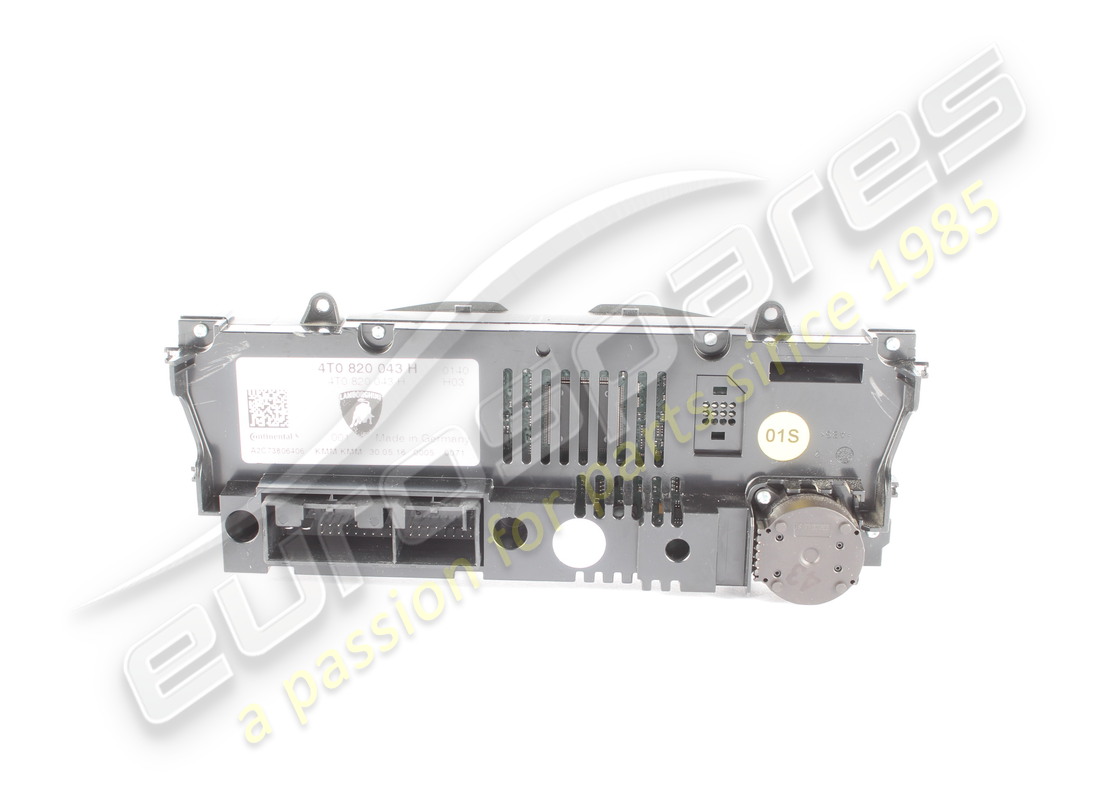 used lamborghini a/c control. part number 4t0820043h (2)
