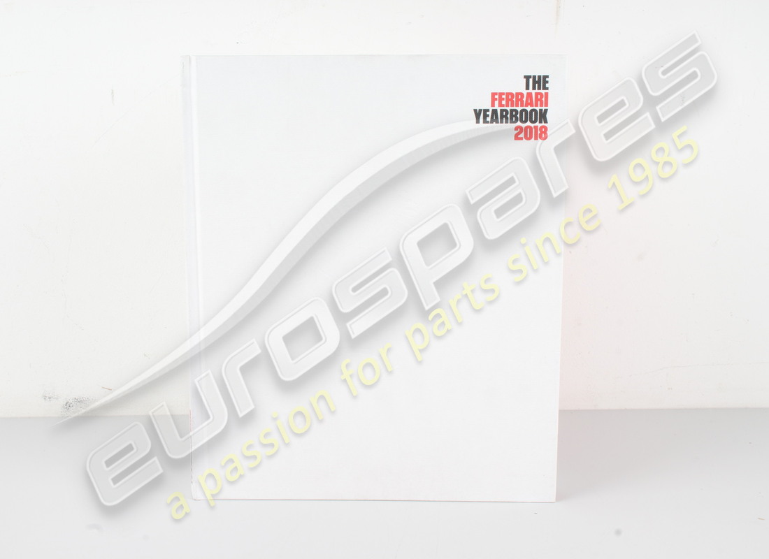 NEW FERRARI YEARBOOK 2018. PART NUMBER 95998249 (1) new ferrari yearbook 2018. part number 95998249 (1)