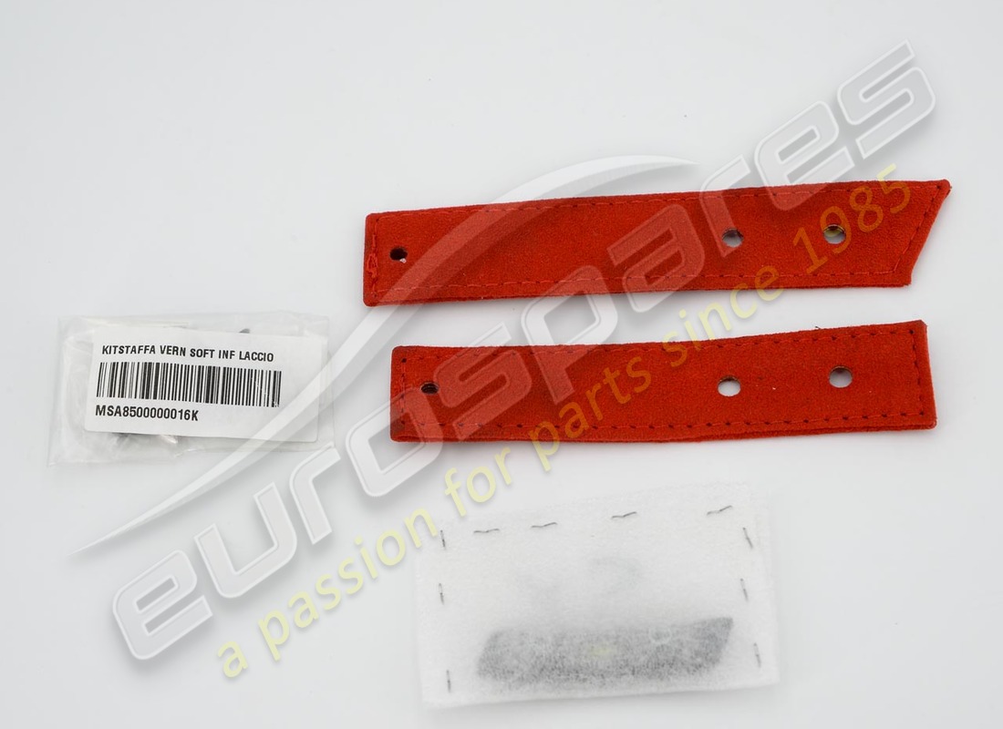 NEW LAMBORGHINI OPERATING HANDLE LACE, LEFT DOOR (RED). PART NUMBER 403837221L40 (1) new lamborghini operating handle lace, left door (red). part number 403837221l40 (1)