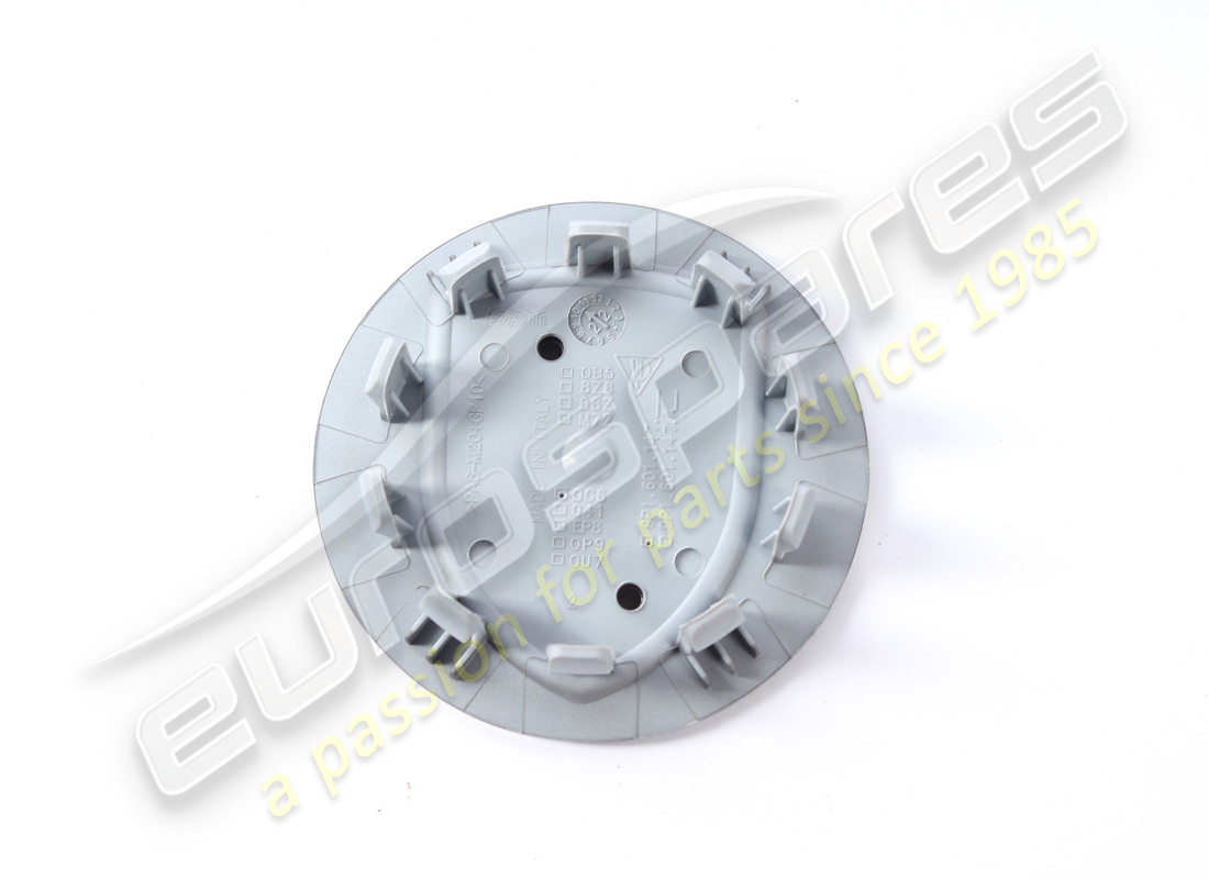 new porsche wheel cap concave - porsche crest single colour titanium. part number 9p1601147oc6 (2)