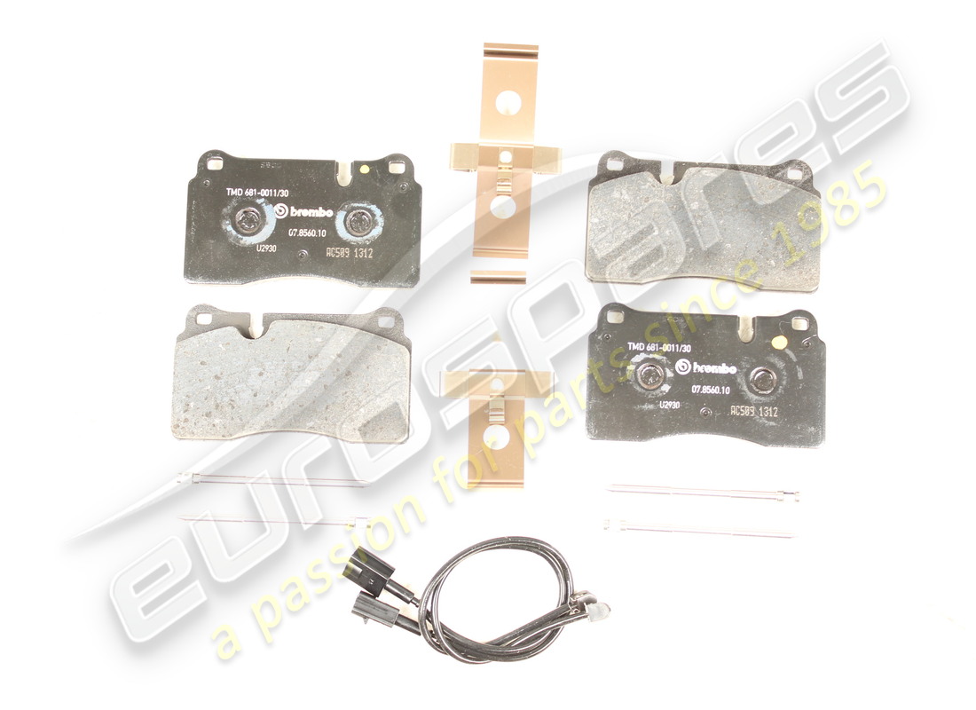 NEW MASERATI REAR BRAKES PAD KIT-F.C:04. PART NUMBER 980920046 (1) new maserati rear brakes pad kit-f.c:04. part number 980920046 (1)