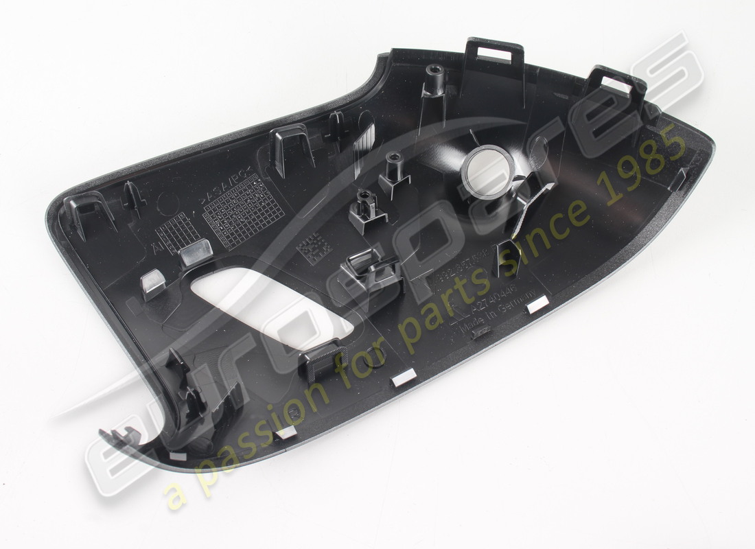 NEW PORSCHE CAP LOWER RIGHT BLACK MAT/SATIN BLACK. PART NUMBER 992857538FOK1 (2) new porsche cap lower right black mat/satin black. part number 992857538fok1 (2)