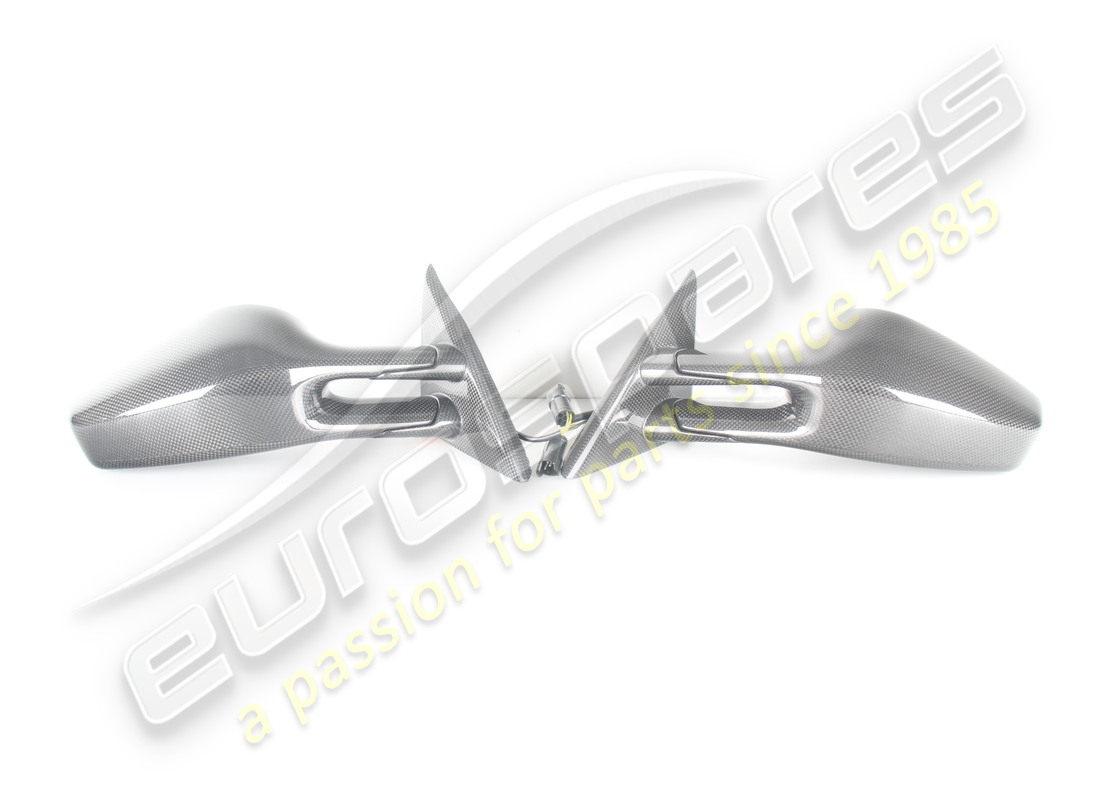 NEW FERRARI CARBON FIBER WING MIRRORS. PART NUMBER 70001455 (2) new ferrari carbon fiber wing mirrors. part number 70001455 (2)