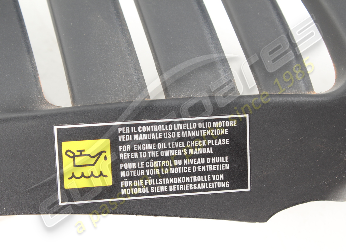 USED Ferrari COMPLETE LH ENGINE COMPARTMENT . PART NUMBER 85527600 (1)