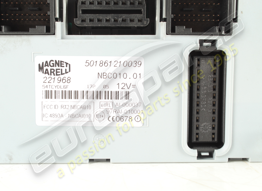 used maserati body computer ecu (nbc). part number 226367 (3)