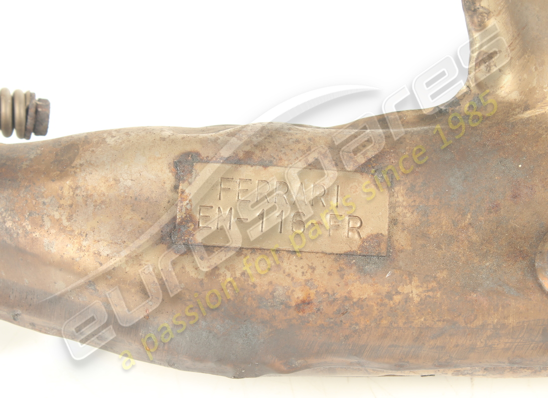 USED FERRARI RH FRONT EXHAUST MANIFOLD RHD PART NUMBER 157758 (3) used ferrari rh front exhaust manifold rhd part number 157758 (3)