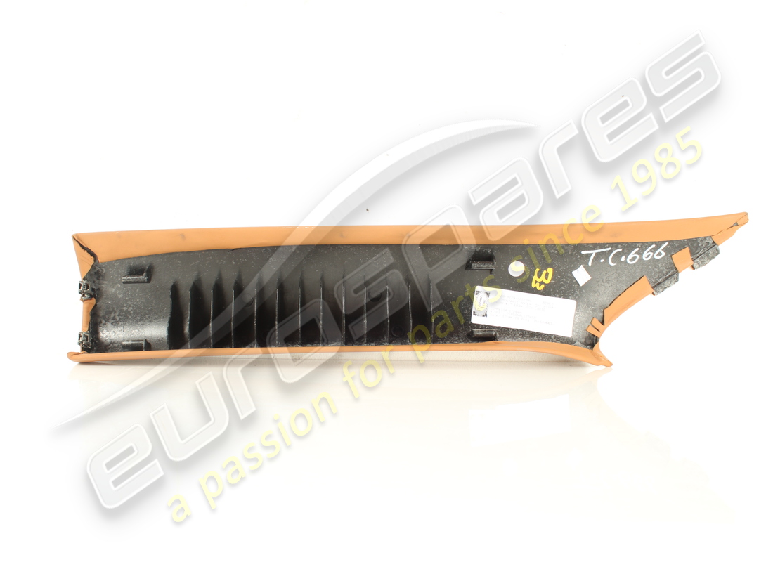 USED FERRARI COMPLETE RH FRONT POST COVE. PART NUMBER 87165629 (2) used ferrari complete rh front post cove. part number 87165629 (2)