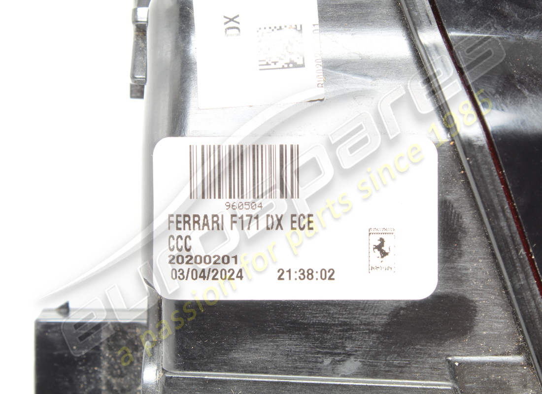 used ferrari fanale posteriore dx. part number 960504 (5)