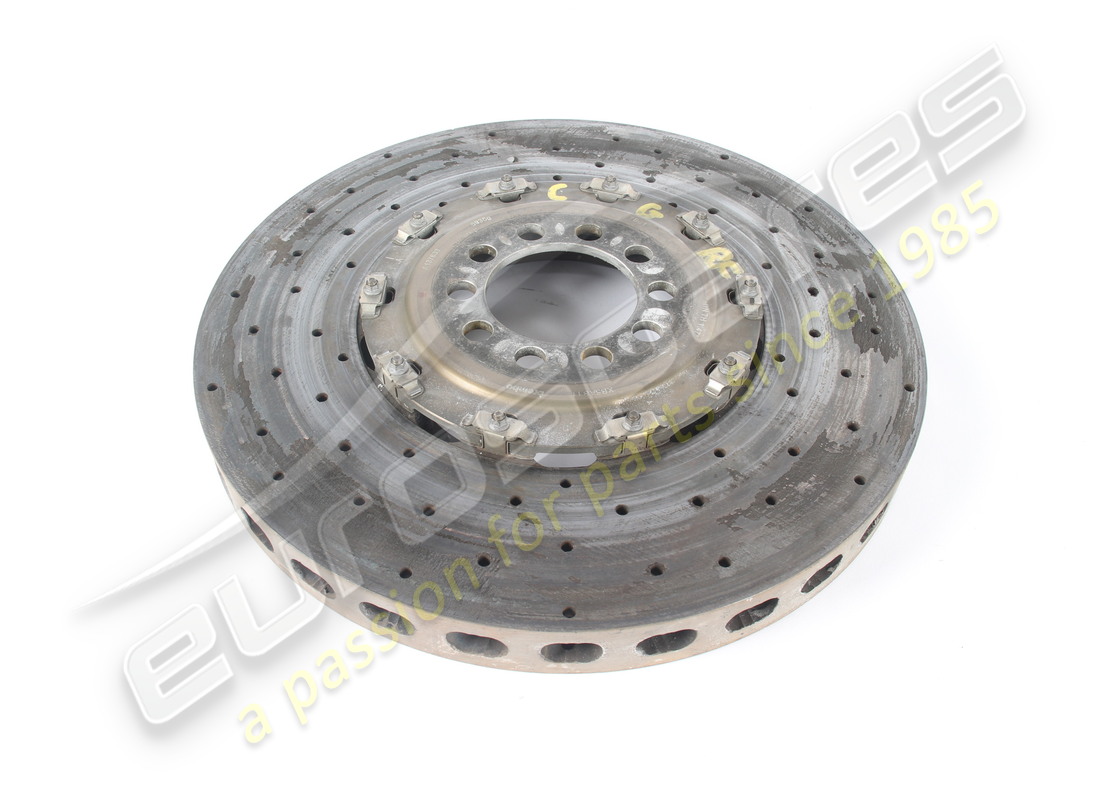 USED FERRARI FRONT BRAKE DISC. PART NUMBER 266550 (2) used ferrari front brake disc. part number 266550 (2)