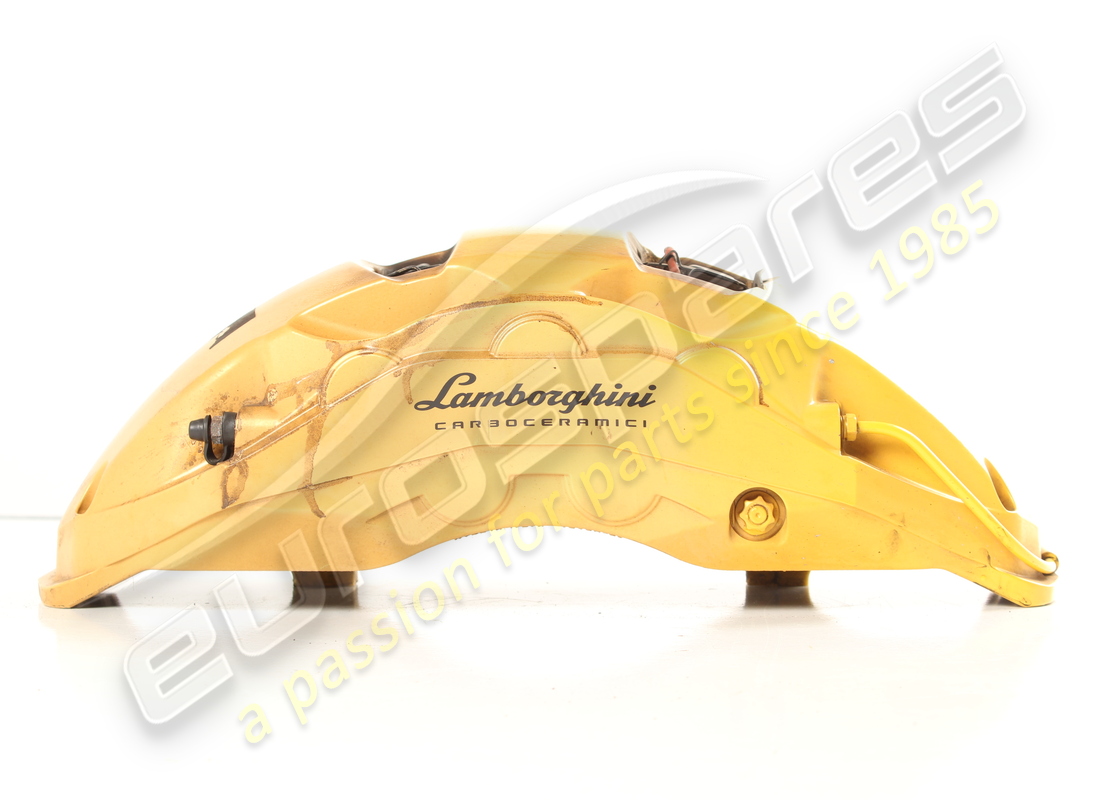 USED Lamborghini BRAKE CALIPER 21 CERAMIC 10K . PART NUMBER 4M0615105GD (1)